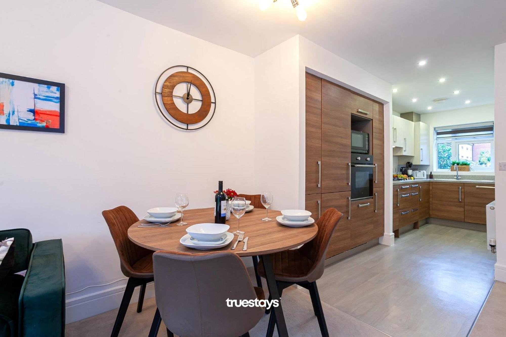 Ambassador House By Truestays - Luxury 4 Bedroom House In Stoke-On-Trent Etruria Kültér fotó